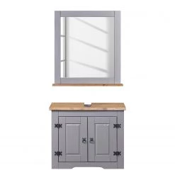 Maison Belfort Salle de bain Finca Rustica (2 él.) - Pin gris