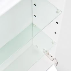 Posseik Armoire de toilette Homeline - Blanc brillant - Largeur : 70 cm -Meubles de salle de bain Soldes 2022 1000204248 200226 11455500338 DETAILS P000000001000204248