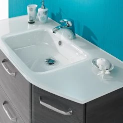 Pelipal Meuble avec vasque Quickset 328 II - graphite -Meubles de salle de bain Soldes 2022 1000205009 200511 14241600004 DETAILS P000000001000205009