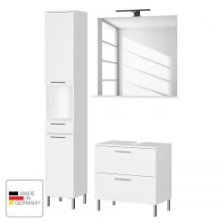 Germania Salle de bain Arvada VI (3 éléments) - Éclairage inclus - Blanc -Meubles de salle de bain Soldes 2022 1000205936 200221 13364100055 ICON DETAILS P000000001000205936 icon seal