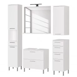 Germania Salle de bain Arvada V (5 éléments) - Éclairage inclus - Blanc 24 Germania Salle de bain Arvada V (5 éléments) - Éclairage inclus - Blanc -Meubles de salle de bain Soldes 2022 1000205938 200221 13364300096 DETAILS P000000001000205938