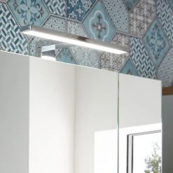 Germania Salle de bain Arvada III (3 éléments) - Éclairage inclus - Blanc -Meubles de salle de bain Soldes 2022 1000205942 200221 13364500133 DETAILS P000000001000205942