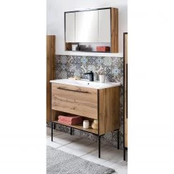 Schildmeyer Salle de bain Max I (2 éléments) - Imitation chêne Maison de campagne