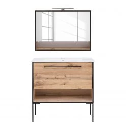Schildmeyer Salle de bain Max I (2 éléments) - Imitation chêne Maison de campagne -Meubles de salle de bain Soldes 2022 1000207395 200306 14295200071 DETAILS P000000001000207395