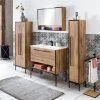 Schildmeyer Salle de bain Max II (4 éléments) - Imitation chêne rustique / Noir -Meubles de salle de bain Soldes 2022 1000207397 200306 14295300083 MOOD IMAGE P000000001000207397 mood