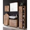 Schildmeyer Salle de bain Milan II (5 éléments) - Éclairage inclus - Imitation chêne rustique -Meubles de salle de bain Soldes 2022 1000207398 220221 011 MOOD IMAGE P000000001000207398 mood