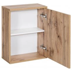 Schildmeyer Salle de bain Milan II (5 éléments) - Éclairage inclus - Imitation chêne rustique -Meubles de salle de bain Soldes 2022 1000207398 220221 060 DETAILS P000000001000207398