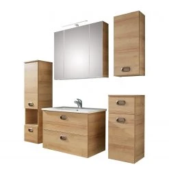 Pelipal Salle de bain Buca V (5 éléments) - Imitation chêne Riviera -Meubles de salle de bain Soldes 2022 1000207458 200304 15014500102 DETAILS P000000001000207458