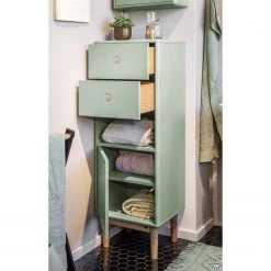 Armoire de salle de bain Tom Tailor II - Gris menthe -Meubles de salle de bain Soldes 2022 1000207595 200317 14161000005 MOOD DETAILS P000000001000207595 mood