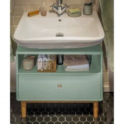 Meuble sous lavabo Tom Tailor - Gris menthe -Meubles de salle de bain Soldes 2022 1000207598 200317 14165400024 MOOD DETAILS P000000001000207598 mood