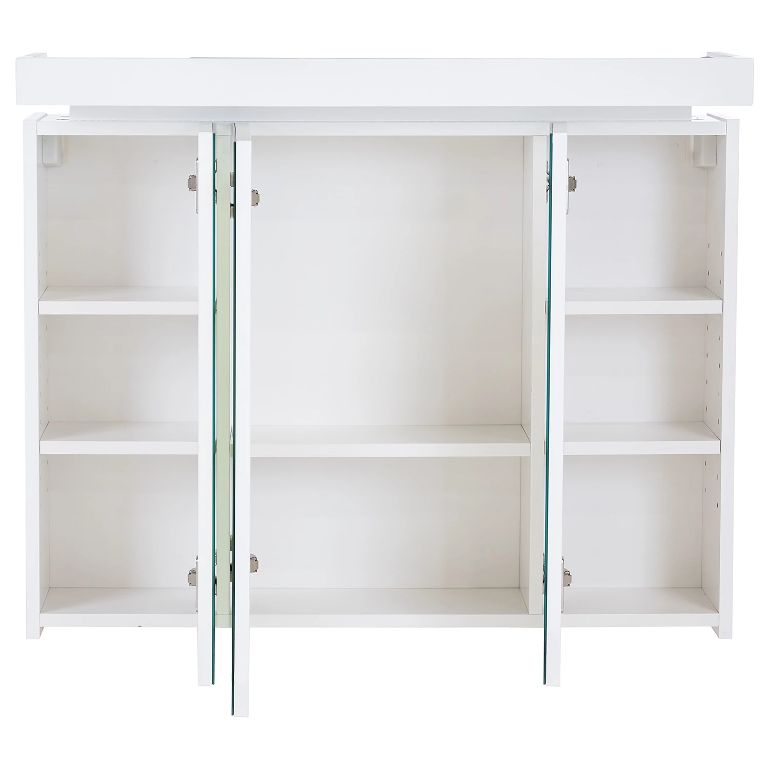 Fredriks Armoire de toilette Emblaze - Avec éclairage - Blanc brillant 7 Fredriks Armoire de toilette Emblaze - Avec éclairage - Blanc brillant – Image 5