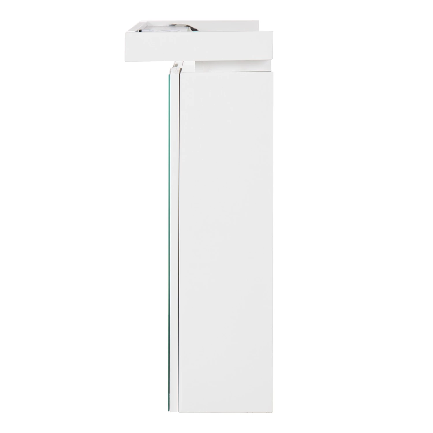 Fredriks Armoire de toilette Emblaze - Avec éclairage - Blanc brillant 8 Fredriks Armoire de toilette Emblaze - Avec éclairage - Blanc brillant – Image 6