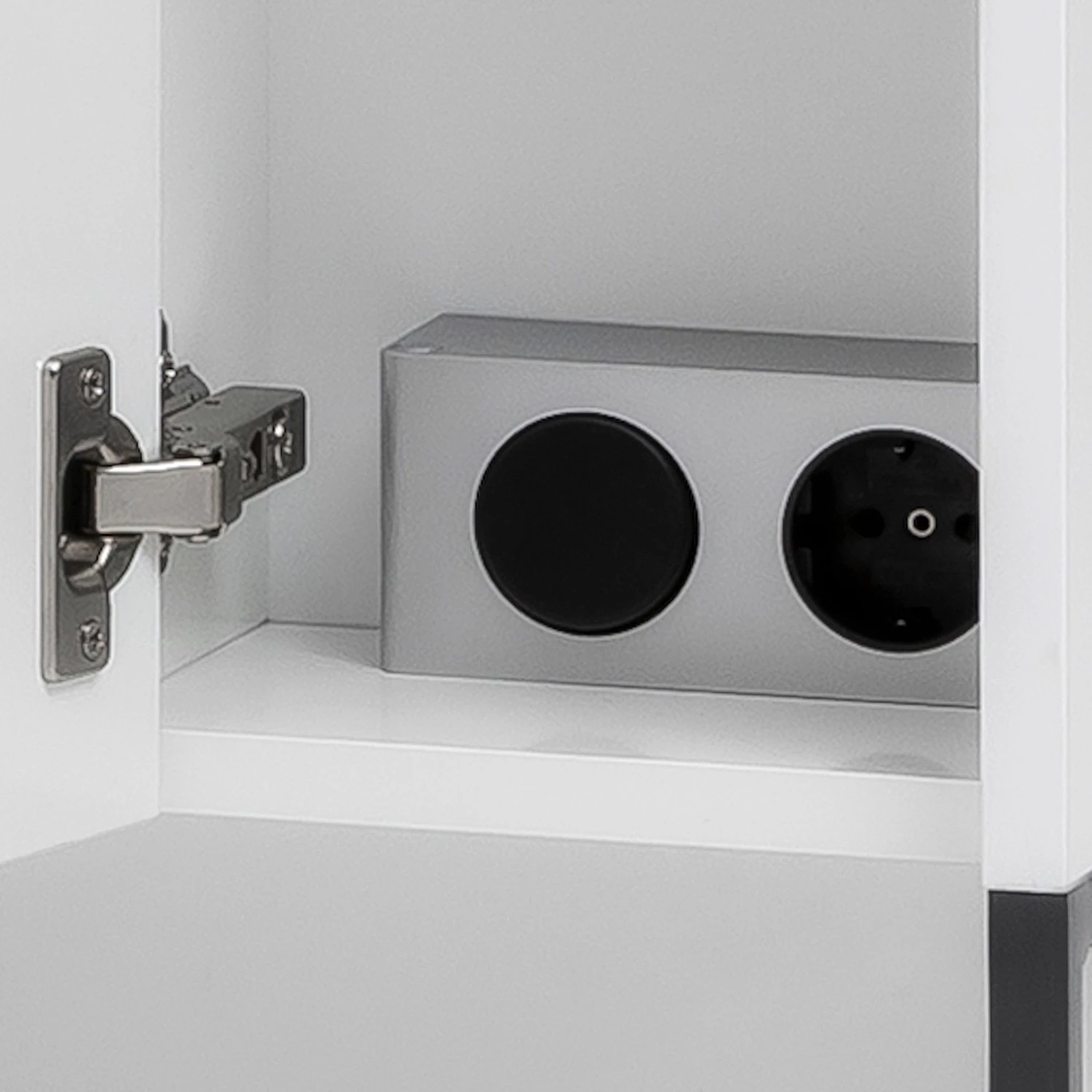 Schildmeyer Armoire de toilette Limone I - Éclairage inclus - Blanc 7 Schildmeyer Armoire de toilette Limone I - Éclairage inclus - Blanc – Image 5