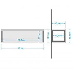 Schildmeyer Étagère Limone - Menthe -Meubles de salle de bain Soldes 2022 1000208887 200326 06255000029 SKETCH DETAILS P000000001000208887 sketch