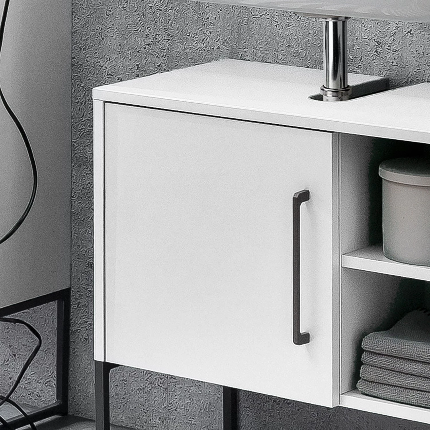 Schildmeyer Salle de bain Limone II (3 éléments) - Éclairage inclus - Blanc 20 Schildmeyer Salle de bain Limone II (3 éléments) - Éclairage inclus - Blanc – Image 18