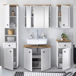 Ridgevalley Meuble bas Lindesby - Blanc -Meubles de salle de bain Soldes 2022 1000208979 200424 19495400020 MOOD DETAILS P000000001000208979 mood