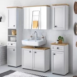 Ridgevalley Meuble sous lavabo Lindesby - Blanc -Meubles de salle de bain Soldes 2022 1000208980 200424 19500500024 MOOD DETAILS P000000001000208980 mood
