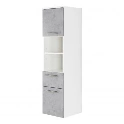 Posseik Colonne de salle de bain Viva - Imitation béton