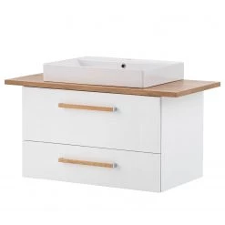 Schildmeyer Salle de bain Duo I (2 éléments) - Avec éclairage - Blanc -Meubles de salle de bain Soldes 2022 1000209346 200417 11082800085 DETAILS P000000001000209346