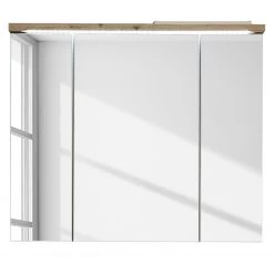 Giessbach Armoire à miroir Wyntoon - Avec éclairage - Imitation chêne Artisan - Largeur : 80 cm -Meubles de salle de bain Soldes 2022 1000209443 200429 10394100029 DETAILS P000000001000209443