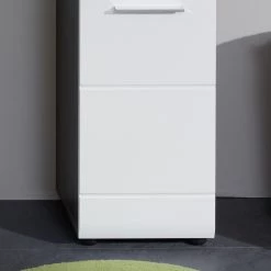 Trendteam Colonne de salle de bain Storm I - Blanc brillant / Gris -Meubles de salle de bain Soldes 2022 1000210973 200507 06251200031 DETAILS P000000001000210973