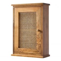 Ars manufacti Armoire suspendue Wiva - Manguier massif / Vannerie - Manguier