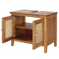 Ars manufacti Salle de bain Wiva VI (2 éléments) - Manguier massif / Vannerie - Manguier -Meubles de salle de bain Soldes 2022 1000211712 200925 11482800110 DETAILS P000000001000211712