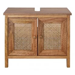 Ars manufacti Salle de bain Wiva VI (2 éléments) - Manguier massif / Vannerie - Manguier -Meubles de salle de bain Soldes 2022 1000211712 200925 11482900111 DETAILS P000000001000211712