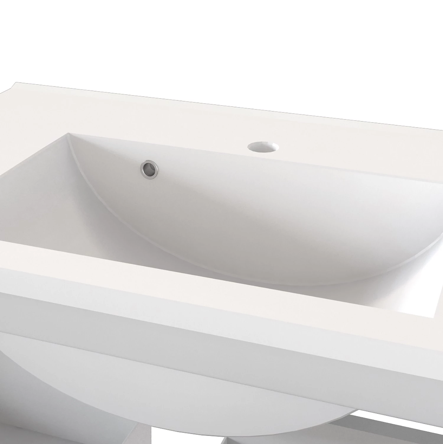 Giessbach Meuble avec vasque Verciano - Imitation chêne wotan - Largeur : 80 cm 6 Giessbach Meuble avec vasque Verciano - Imitation chêne wotan - Largeur : 80 cm – Image 4