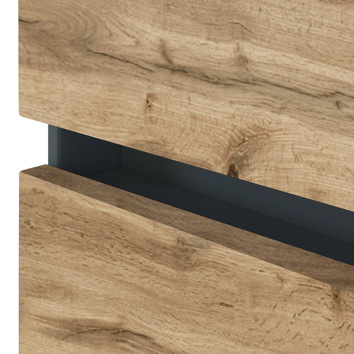 Giessbach Meuble avec vasque Verciano - Imitation chêne wotan - Largeur : 80 cm 7 Giessbach Meuble avec vasque Verciano - Imitation chêne wotan - Largeur : 80 cm – Image 5