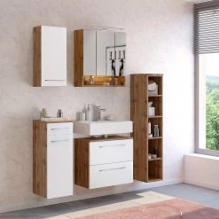 Giessbach Meuble sous lavabo Davos IV - Imitation chêne wotan / Blanc 11 Giessbach Meuble sous lavabo Davos IV - Imitation chêne wotan / Blanc -Meubles de salle de bain Soldes 2022 1000214845 200616 06344800063 MOOD DETAILS P000000001000214845 mood