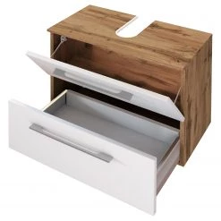 Giessbach Meuble sous lavabo Davos IV - Imitation chêne wotan / Blanc 12 Giessbach Meuble sous lavabo Davos IV - Imitation chêne wotan / Blanc -Meubles de salle de bain Soldes 2022 1000214845 200616 06344900064 DETAILS P000000001000214845