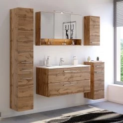 Giessbach Meuble bas Davos II - Imitation chêne wotan -Meubles de salle de bain Soldes 2022 1000214853 200616 06354300095 MOOD DETAILS P000000001000214853 mood