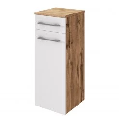 Giessbach Meuble bas Davos II - Imitation chêne wotan / Blanc