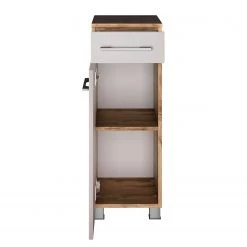 Giessbach Meuble bas Davos II - Imitation chêne wotan / Blanc -Meubles de salle de bain Soldes 2022 1000214854 200616 06361100110 DETAILS P000000001000214854