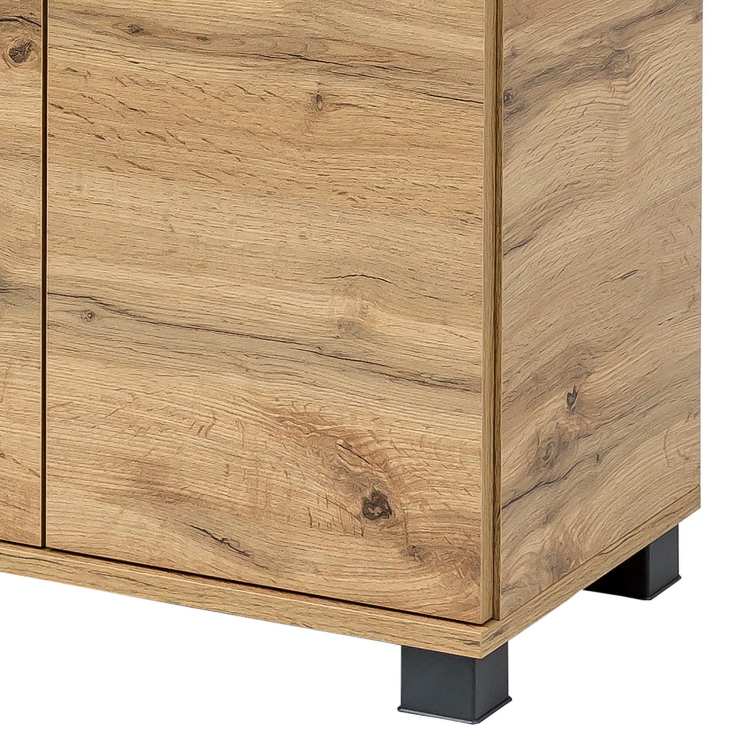 Schildmeyer Meuble sous lavabo Nora - Imitation chêne rustique 8 Schildmeyer Meuble sous lavabo Nora - Imitation chêne rustique – Image 6