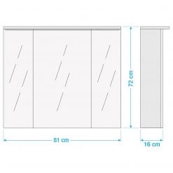 Schildmeyer Armoire de toilette Nora - Éclairage inclus - Imitation chêne rustique 19 Schildmeyer Armoire de toilette Nora - Éclairage inclus - Imitation chêne rustique -Meubles de salle de bain Soldes 2022 1000215486 211014 084257000536 SKETCH DETAILS P000000001000215486 sketch