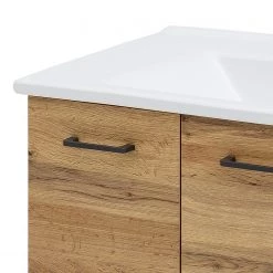 Schildmeyer Meuble avec vasque Niko - Imitation chêne rustique -Meubles de salle de bain Soldes 2022 1000215490 200612 10234000064 DETAILS P000000001000215490