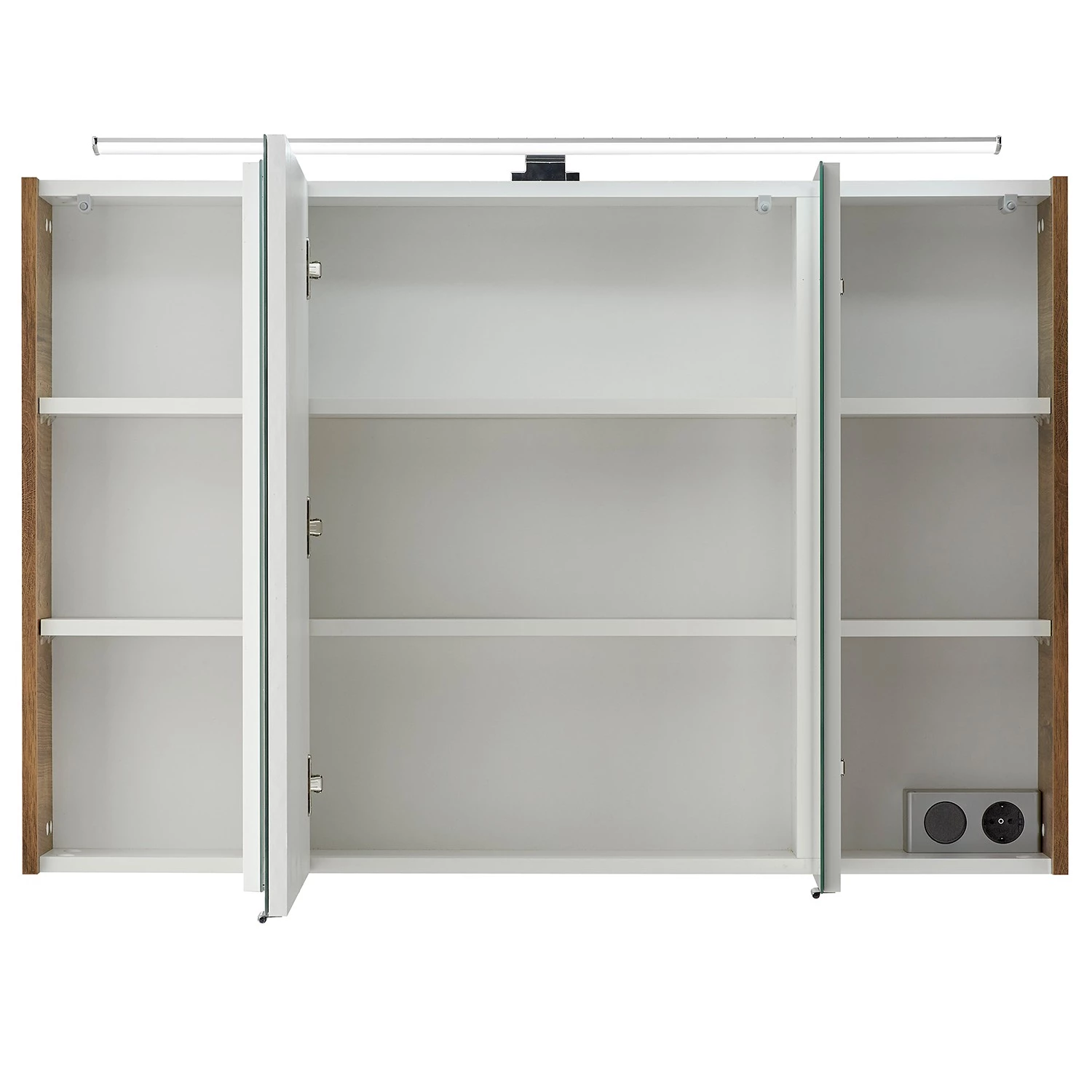 Pelipal Armoire de toilette TiberioQuickset 341 - Imitation chêne - Largeur : 105 cm 5 Pelipal Armoire de toilette TiberioQuickset 341 - Imitation chêne - Largeur : 105 cm – Image 3