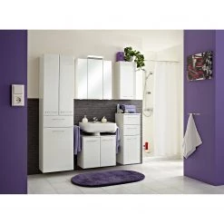 Pelipal Meuble haut TiberioQuickset 341 - Blanc brillant -Meubles de salle de bain Soldes 2022 1000215527 200626 06090100079 MOOD DETAILS P000000001000215527 mood