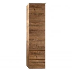 Pelipal Armoire de salle de bain Filo I - Imitation chêne foncé - Largeur : 35 cm -Meubles de salle de bain Soldes 2022 1000215529 200626 06091100088 DETAILS P000000001000215529