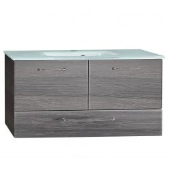 Pelipal Meuble avec vasque Filo II - Avec vasque en verre - Graphite - Largeur : 100 cm 8 Pelipal Meuble avec vasque Filo II - Avec vasque en verre - Graphite - Largeur : 100 cm -Meubles de salle de bain Soldes 2022 1000215557 210331 06250000006 DETAILS P000000001000215557