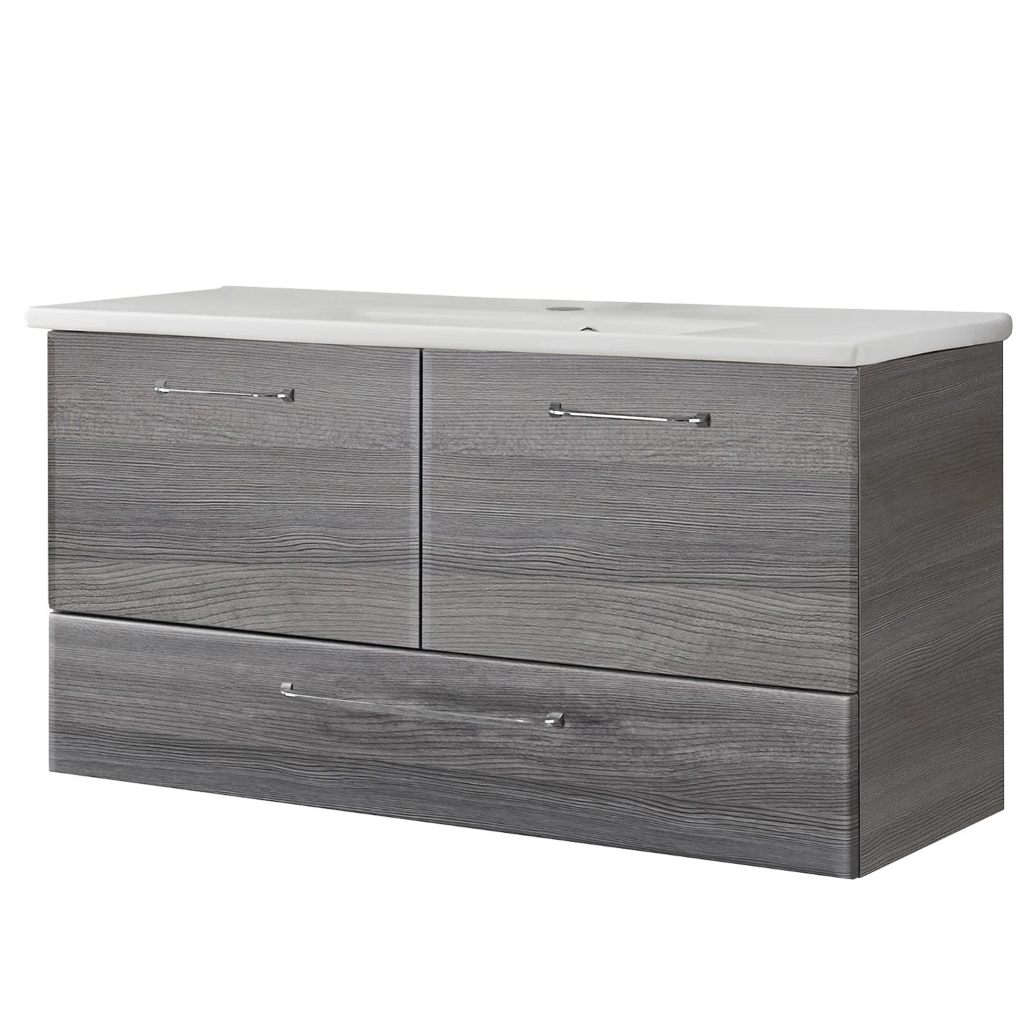 Pelipal Meuble avec vasque Filo III - Avec vasque en céramique - Graphite - Largeur : 100 cm 3 Pelipal Meuble avec vasque Filo III - Avec vasque en céramique - Graphite - Largeur : 100 cm