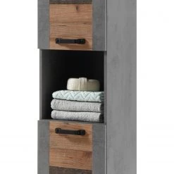 Red Living Colonne de salle de bain Crick - Imitation béton -Meubles de salle de bain Soldes 2022 1000216806 200713 17414100010 DETAILS P000000001000216806