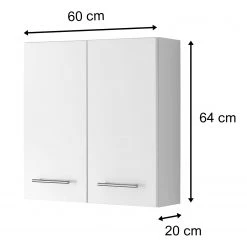 Giessbach Meuble haut Porta - blanc brillant - Largeur : 60 cm -Meubles de salle de bain Soldes 2022 1000218397 200709 14341000008 SKETCH DETAILS P000000001000218397 sketch