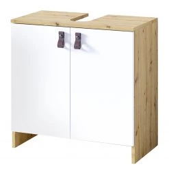 Loftscape Salle de bain Westerly (2 éléments) - Blanc / Imitation chêne artisan -Meubles de salle de bain Soldes 2022 1000219424 200806 12473400052 DETAILS P000000001000219424