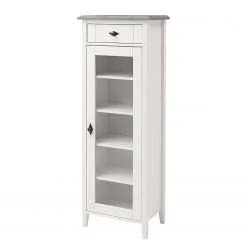 Maison Belfort Colonne de salle de bain Bergen - Pin massif - Epicéa blanc / Epicéa gris