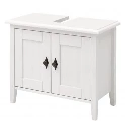 Maison Belfort Meuble sous vasque Bergen - Pin massif - Epicéa blanc