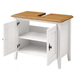 Maison Belfort Salle de bain Bergen II (3 éléments) - Pin massif - Epicéa blanc / Epicéa lessivé -Meubles de salle de bain Soldes 2022 1000220068 211122 08330503583 DETAILS P000000001000220068