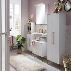 Schildmeyer Armoire de toilette Sarah - Blanc -Meubles de salle de bain Soldes 2022 1000220817 200828 11313200018 MOOD DETAILS P000000001000220817 mood